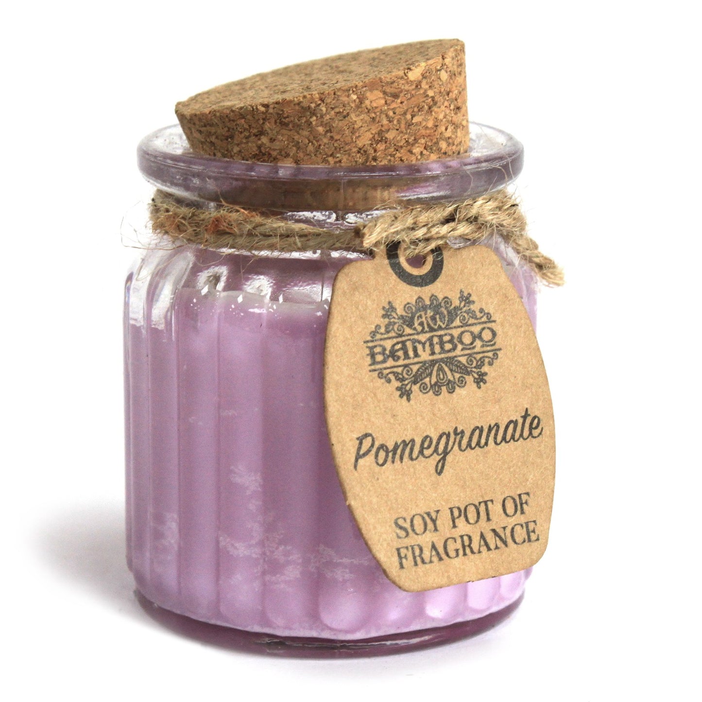 Pomegranate Soy Pot Candle x2