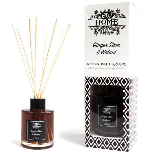 120ml Ginger Stem & Walnut Reed Diffuser