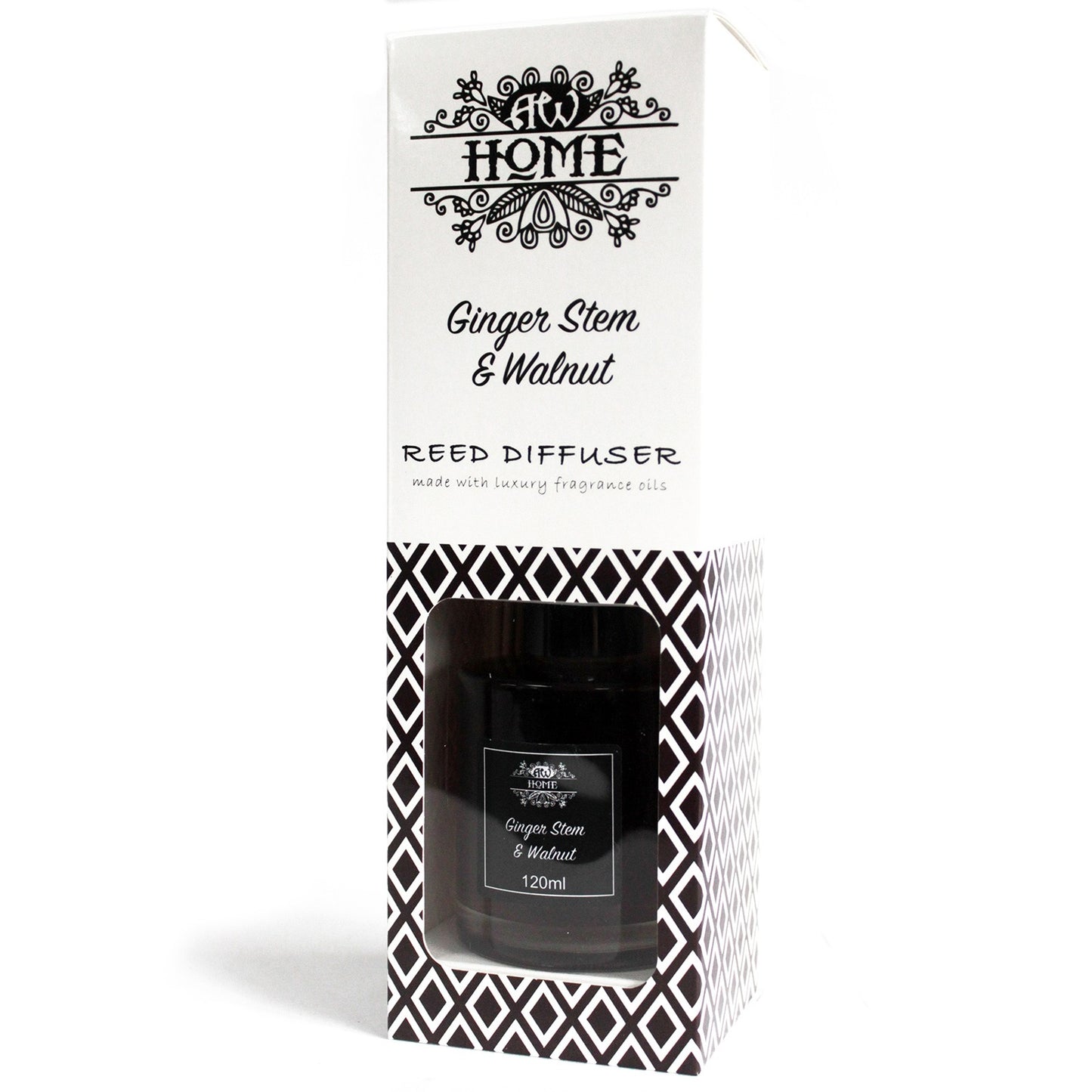 120ml Ginger Stem & Walnut Reed Diffuser