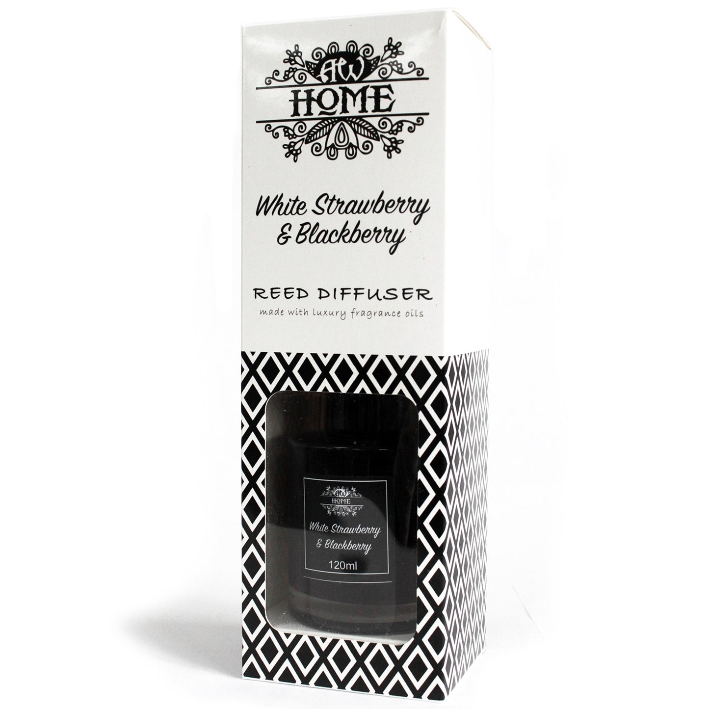 120ml White Strawberry & Blackberry Reed Diffuser
