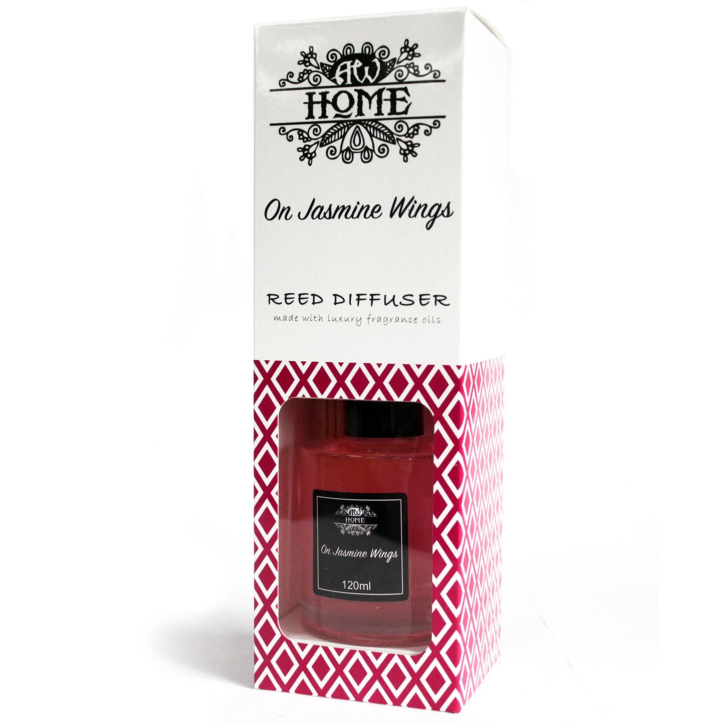 120ml On Jasmine Wings Reed Diffuser