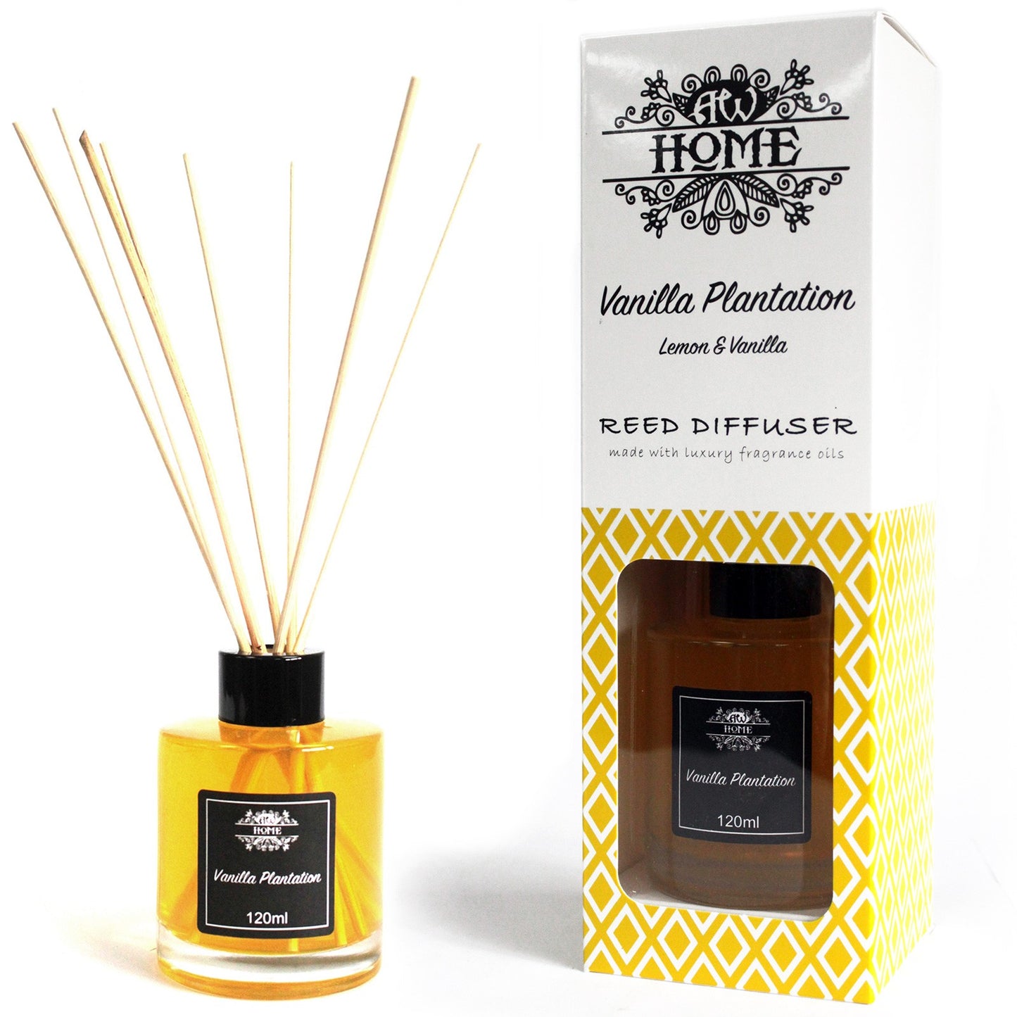 120ml Vanilla Plantation Reed Diffuser